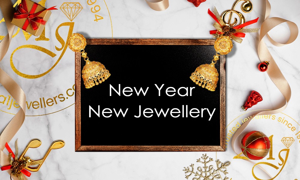new year gold jewellery