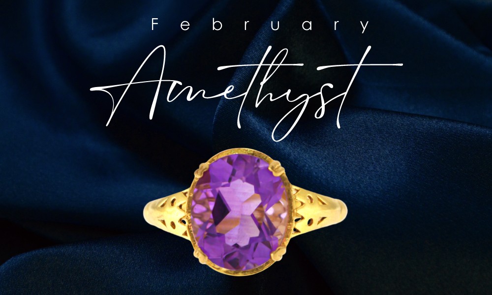 Indulge in Indian Gold with Amethyst Rings