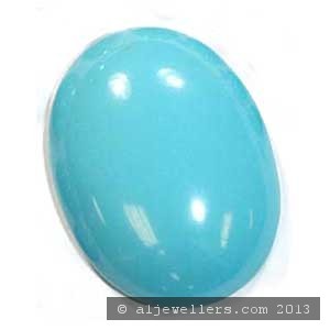 Turquoise Cabochon 40x30mm