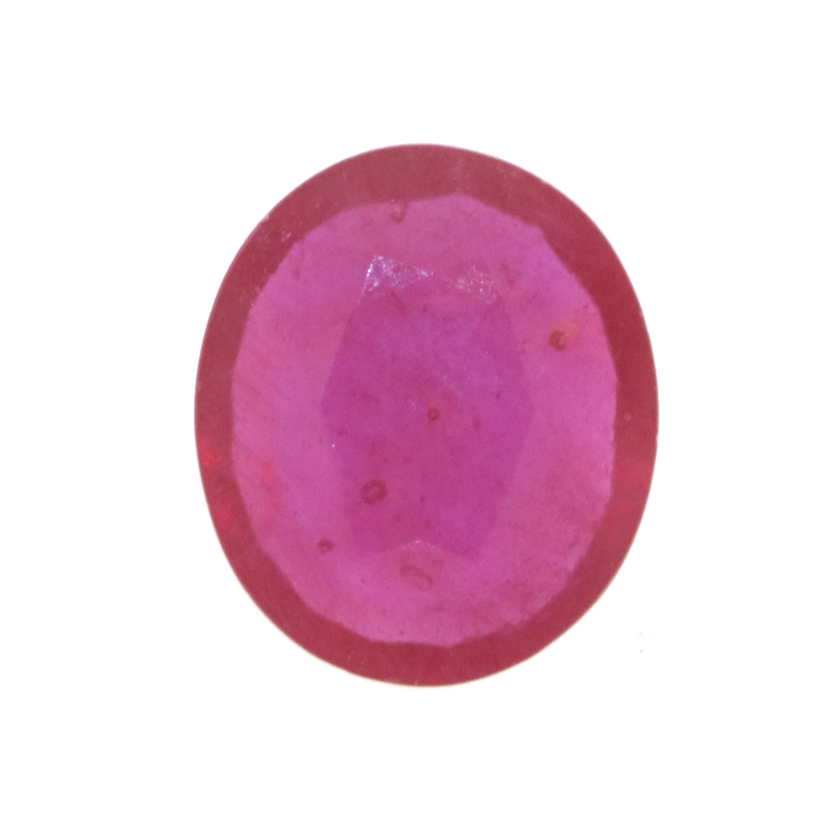6.9ct Oval Ruby