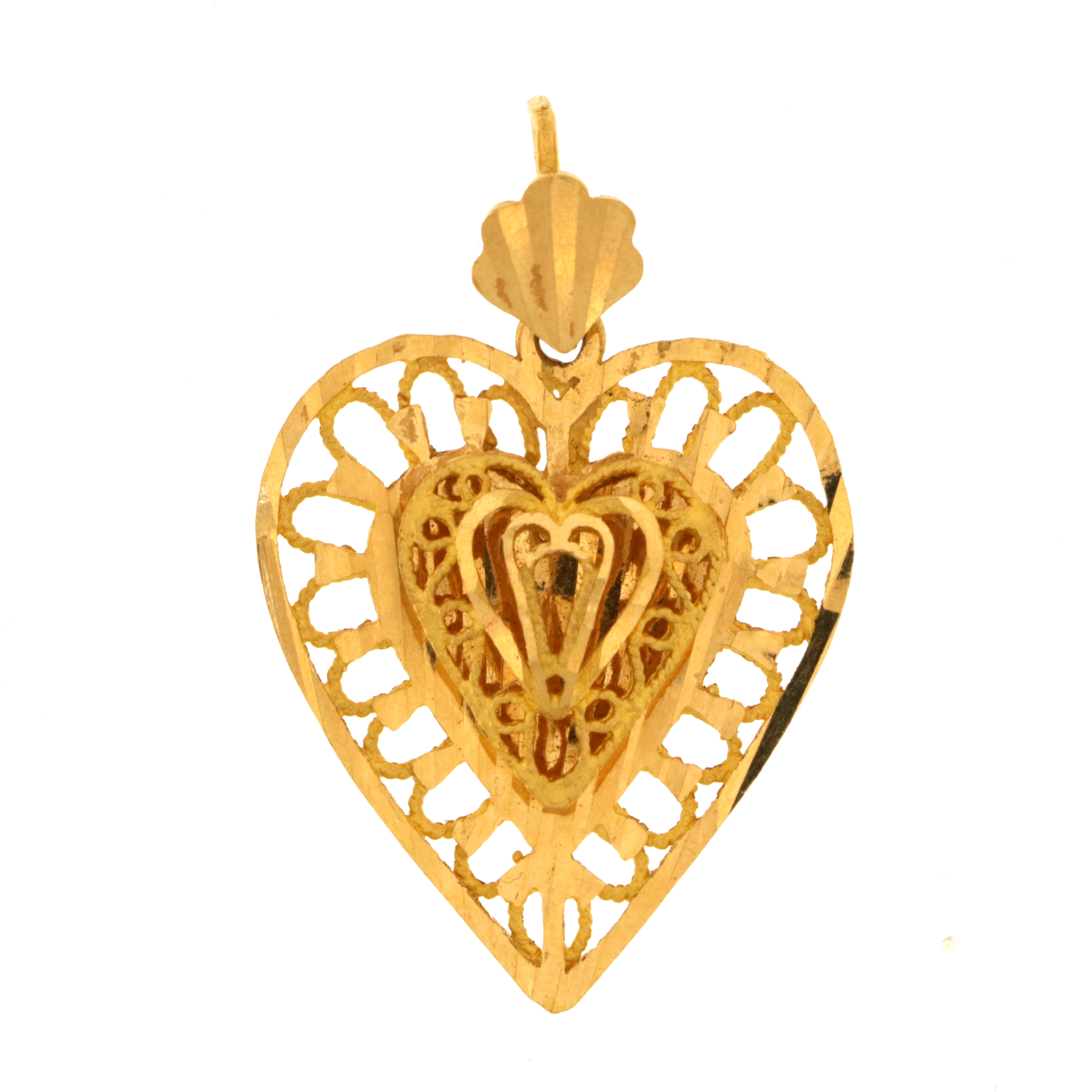 Asian Heart Pendant (Pre-Owned)