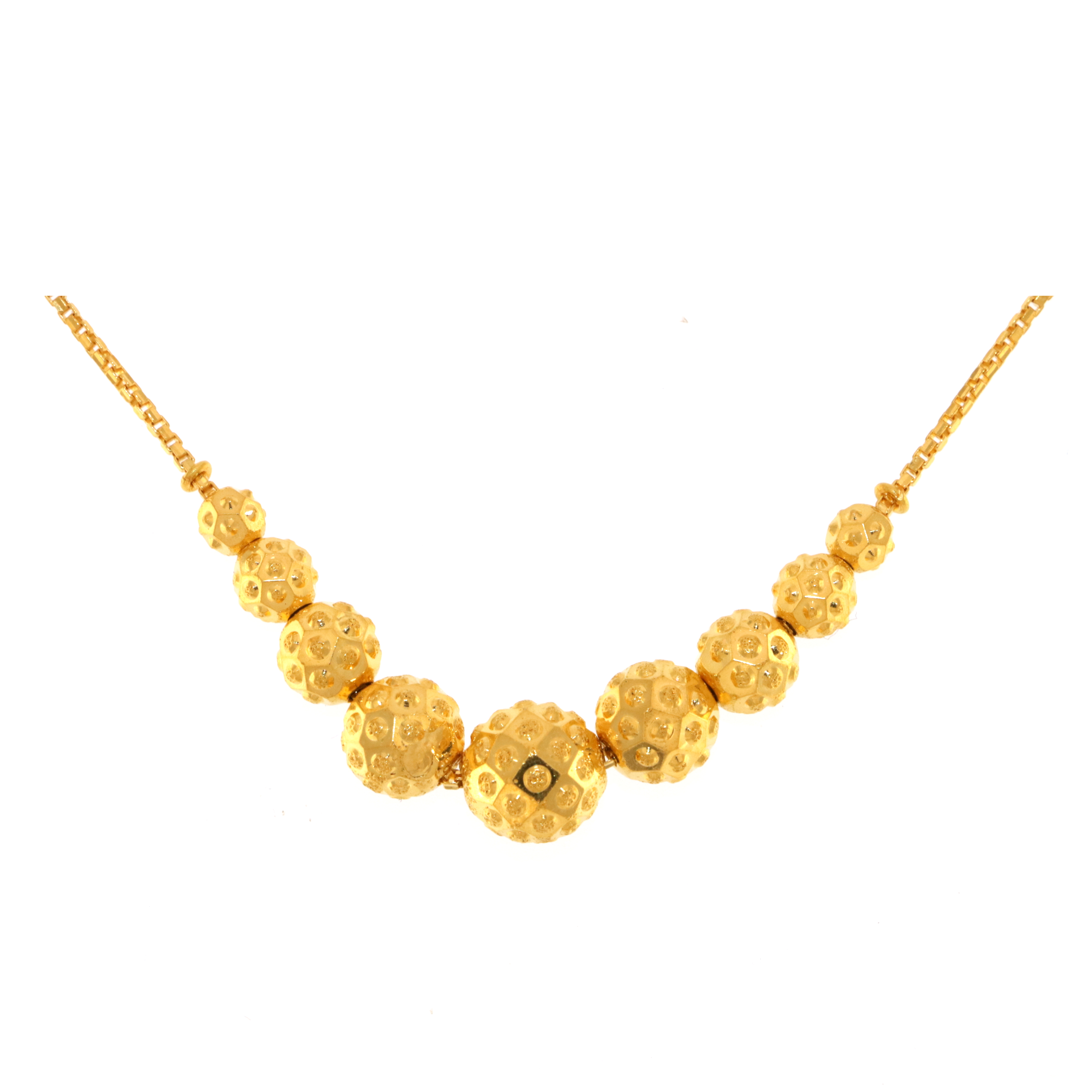 22ct Gold Necklace/Mala