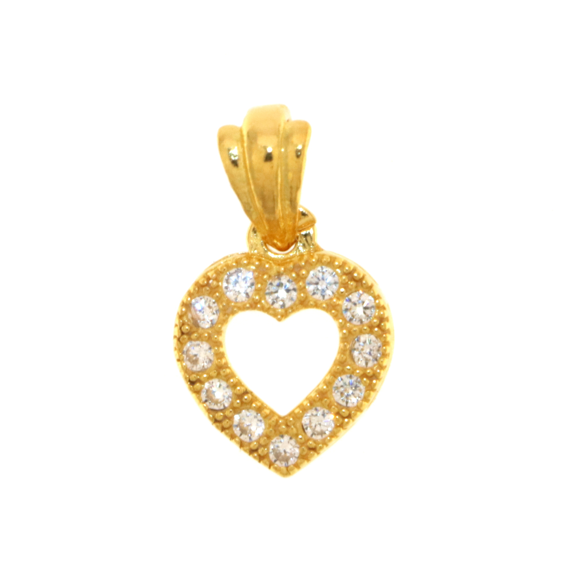 22ct Gold Heart Pendant