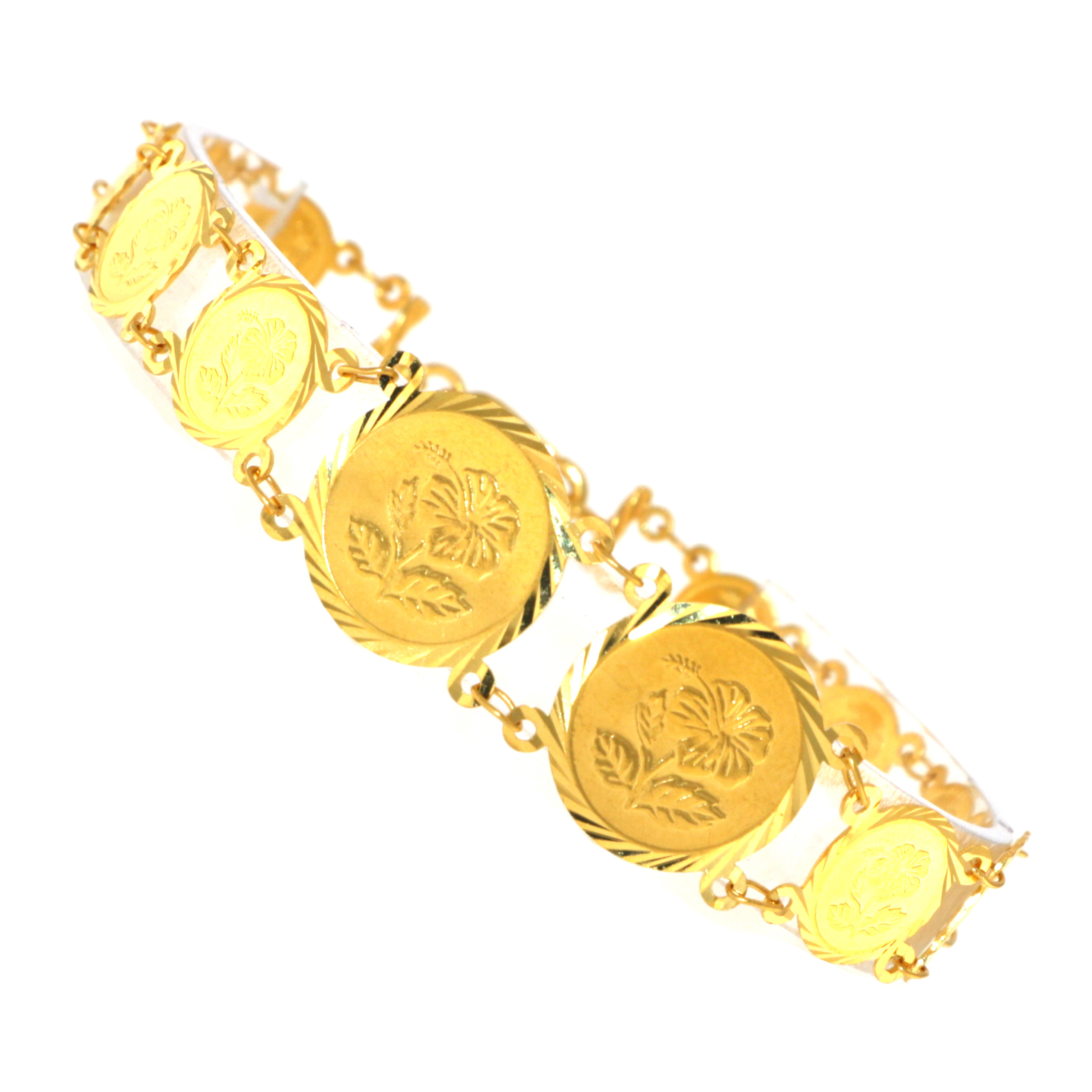 22carat Gold Coin Bracelet