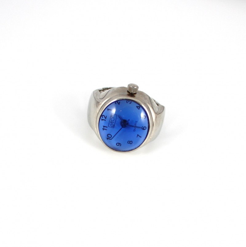 Eton Ladies Qtz Ring Watch - Blue