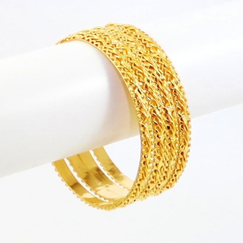 22ct Real Gold Asian/Indian/Pakistani Style Hand Made Bangles