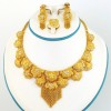 Gold Plated Silver Necklace Set