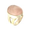 925 Sterling Silver Moonstone Unisex Ring