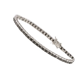 925 Sterling Silver Bracelet (Rhodium Plated)