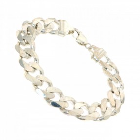 925 Sterling Silver Solid Curb Bracelet