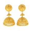 22ct Real Gold Asian/Indian/Pakistani Style Filigree Earrings Jhumkay