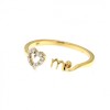 18ct Gold "Heart Me" Diamond Ring