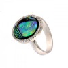 Alaisallah Mother of Pearl Oval Ring