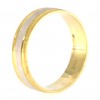 English Two Colour Wedding Band (Pre-Owned)