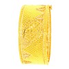 22ct Real Gold Asian/Indian/Pakistani Style Filigree Gold Bangles/Karas Openable (Pair)