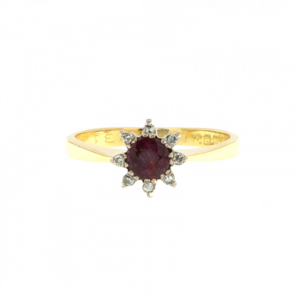 Diamond & Ruby Ring (Pre-Owned)