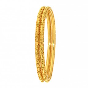 22ct Real Gold Asian/Indian/Pakistani Style 2 Bangles