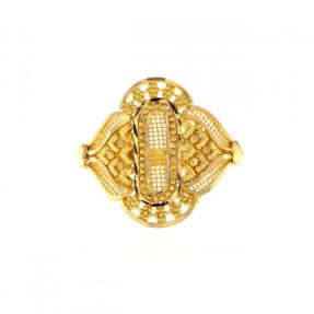 22ct Real Gold Asian/Indian/Pakistani Style Filigree Ring
