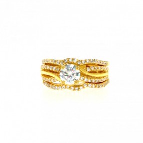 Gold - Rings - Indian Jewelry Online: Shop For Trendy & Artificial Jewelry  at Utsav Fashion