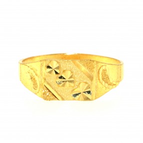 22ct Real Gold Asian/Indian/Pakistani Style Heart Ring