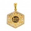 22ct Gold 'Mashallah' Pendant