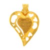 22ct Gold Aytal Kursi Pendant