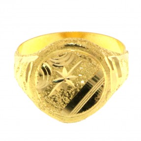 22ct Gold Men's Ring