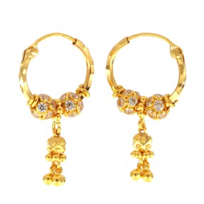 22carat Gold Hoop Earrings