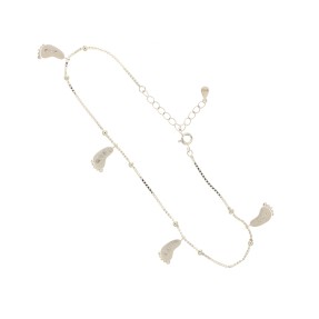925 Sterling Silver Charms Anklet (Single)