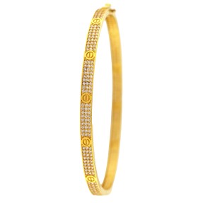 22ct Gold Bangles (Single) (Openable)