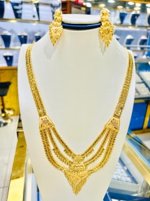 22ct Gold Rani Haar/Necklace Set | 15 Inches