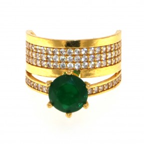22carat Gold Emerald Ring
