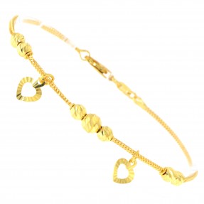 22ct Gold Charm Bracelet