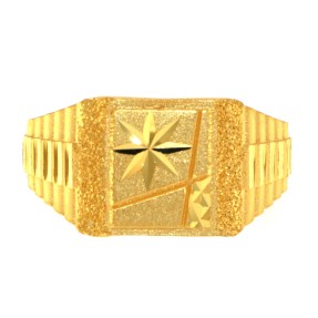 22ct Gold Gents Ring