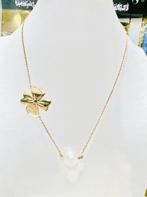 Flower Pearl Necklace (Pre-Owned)