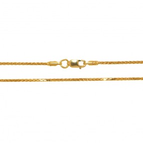 22ct Gold Spiga Chain