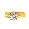 22ct Gold Wedding Ring Set | Size O 1/2