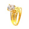 22ct Gold Solitaire Ring | Size Q1/2