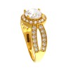 22ct Gold Round Cut Ring