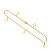 22ct Gold Anklet (Pair) | Weight 13.08g