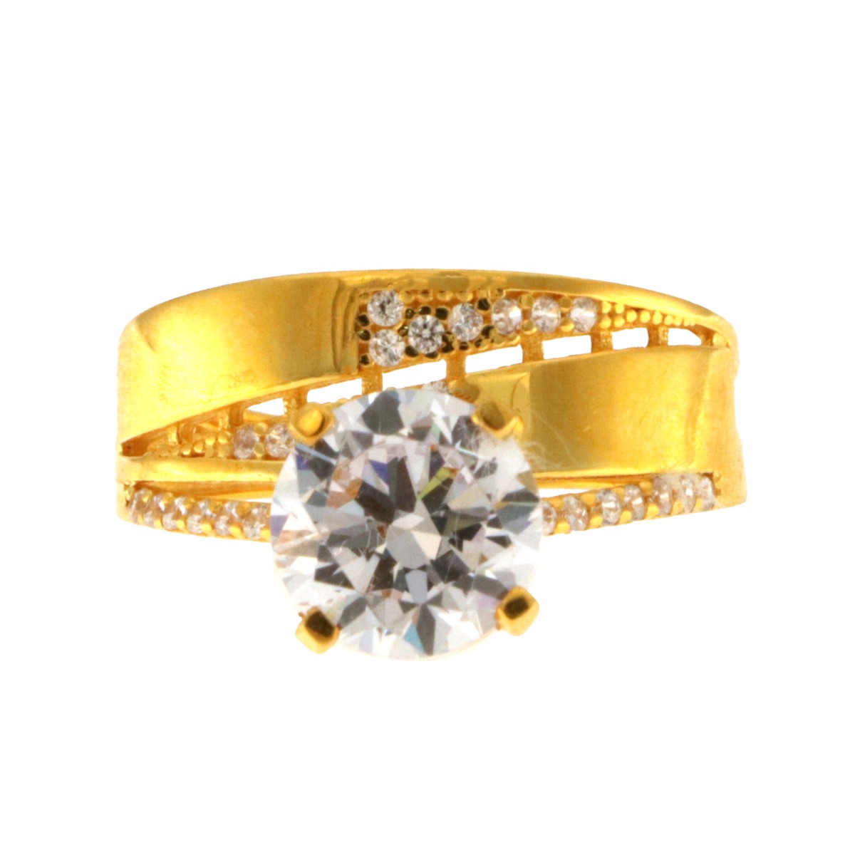22ct Gold Solitaire Ring | 4.55g