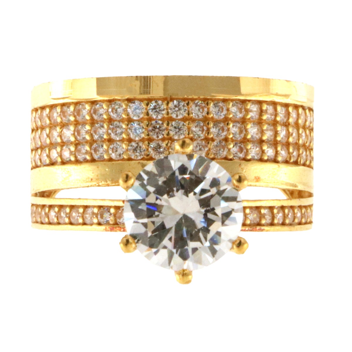 22ct Gold Solitaire Ring | 5.83g