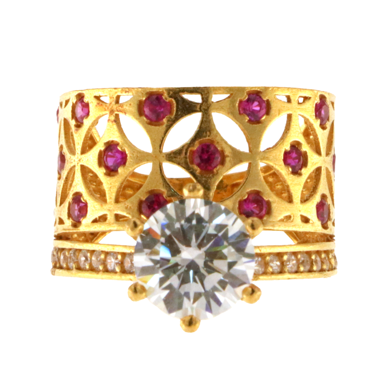 22ct Gold Solitaire Ring | 5.96g