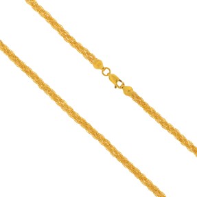 22ct Gold Mesh Chain | Length 19.75 Inches