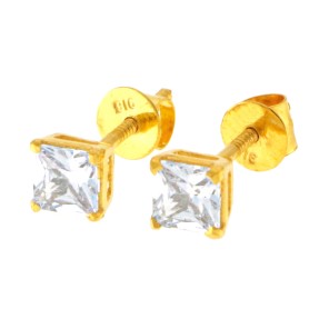 22ct Gold Stud Earrings