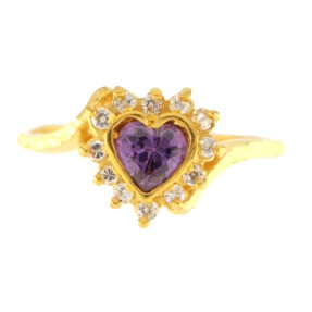 22ct Gold Heart Ring| 3.25g