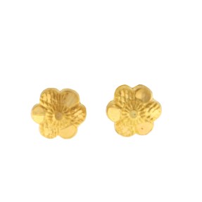 22ct Gold Stud Earrings | 6.99mm