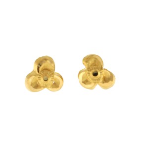 22ct Gold Stud Earrings | 7.29mm