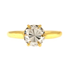 22ct Two Colour Gold Ring | 4.34g