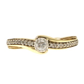 English 0.20ct Diamond Ring (Pre-Owned)